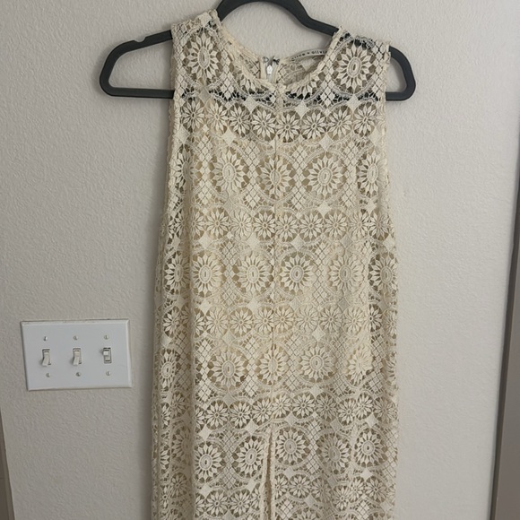 Alice+Olivia Gretchen crotchet tunic top - Picture 8 of 8